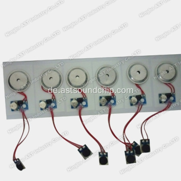 Melodiemodul für Grußkarten, Gesangsmodul, Melodiechip, Sprachmodul